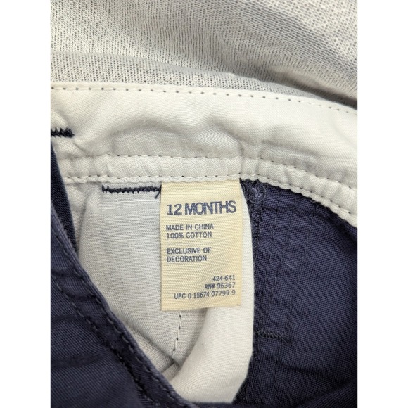 Lot of 3 OshKosh B'gosh Overall Pants 12M 18M 24M Pinstripe Engineer Carpenter - Picture 9 of 16